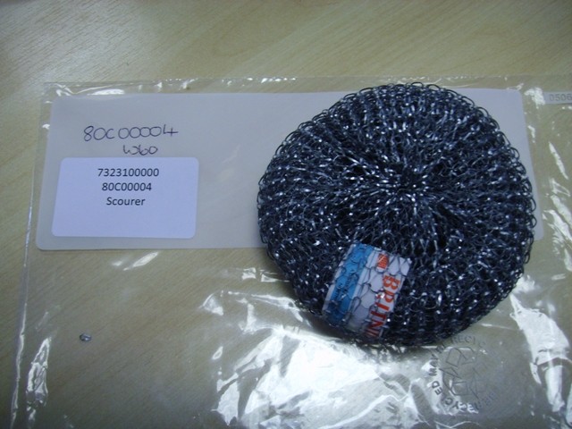 Iron Or Steel Wool Pot Scourers And Scouring